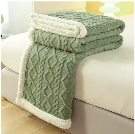 Plaid Couverture - Lit Vert