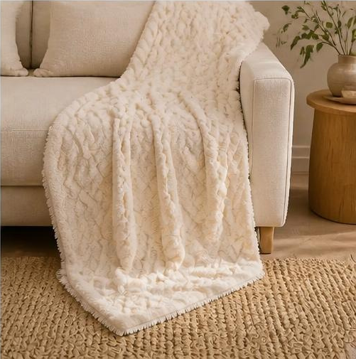 Plaid cocooning - Beige