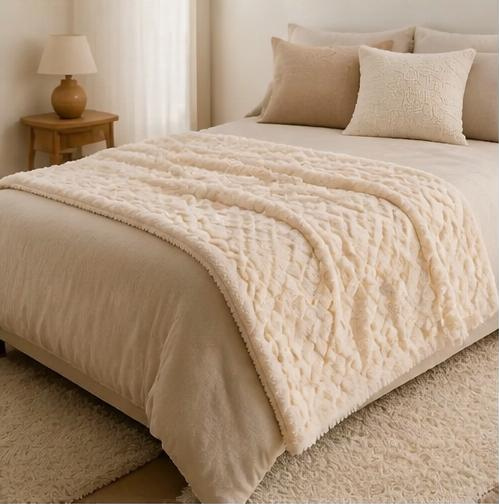 Plaid cocooning - Beige