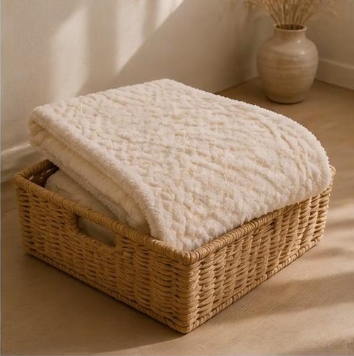 Plaid cocooning - Beige