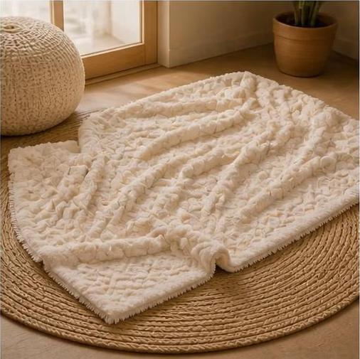 Plaid cocooning - Beige