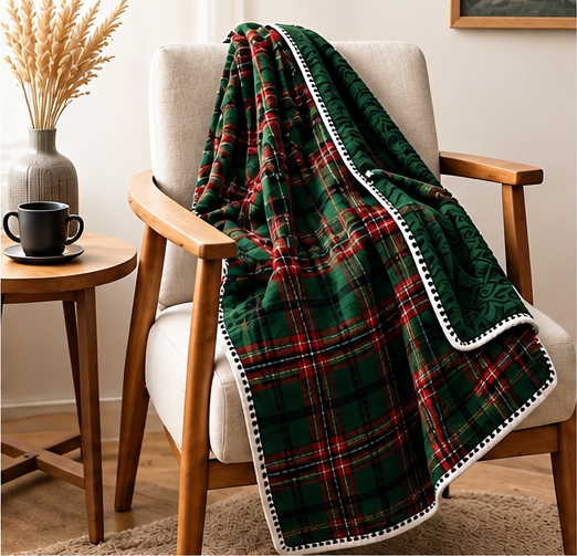 Plaid écossais - vert